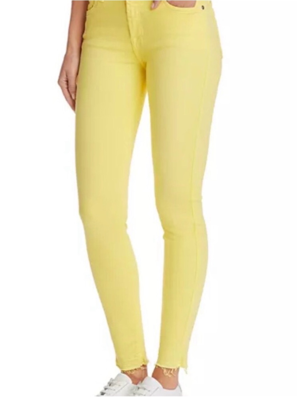 7 For All Mankind Yellow Jeans - Picture 11 of 12